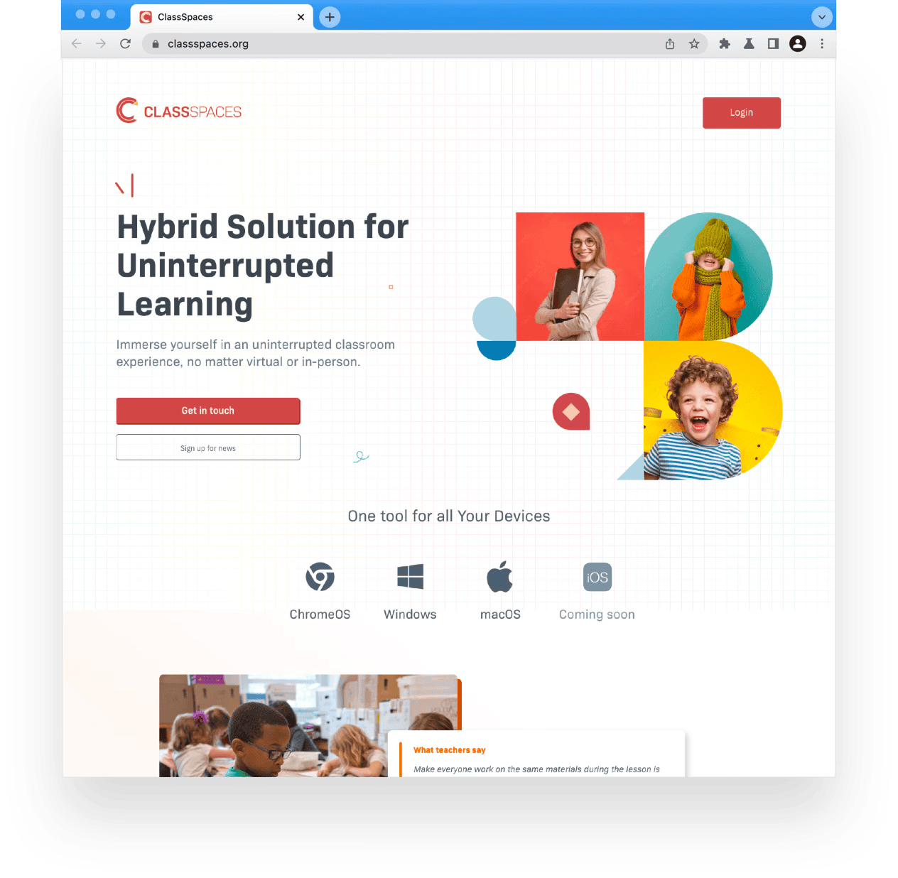 ClassSpaces Website